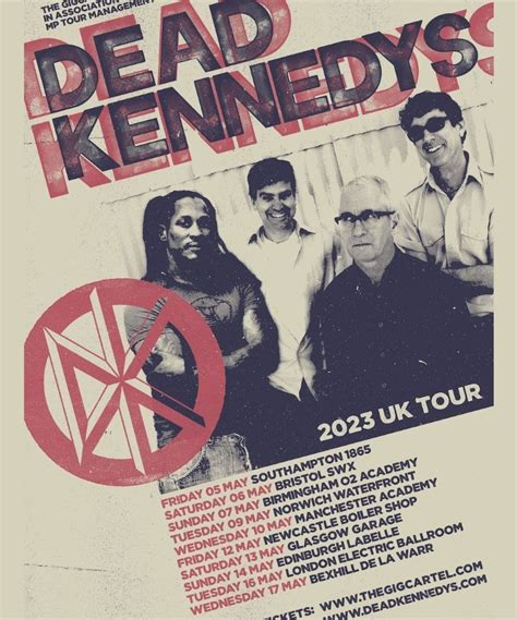 dead kennedys tour uk 2023